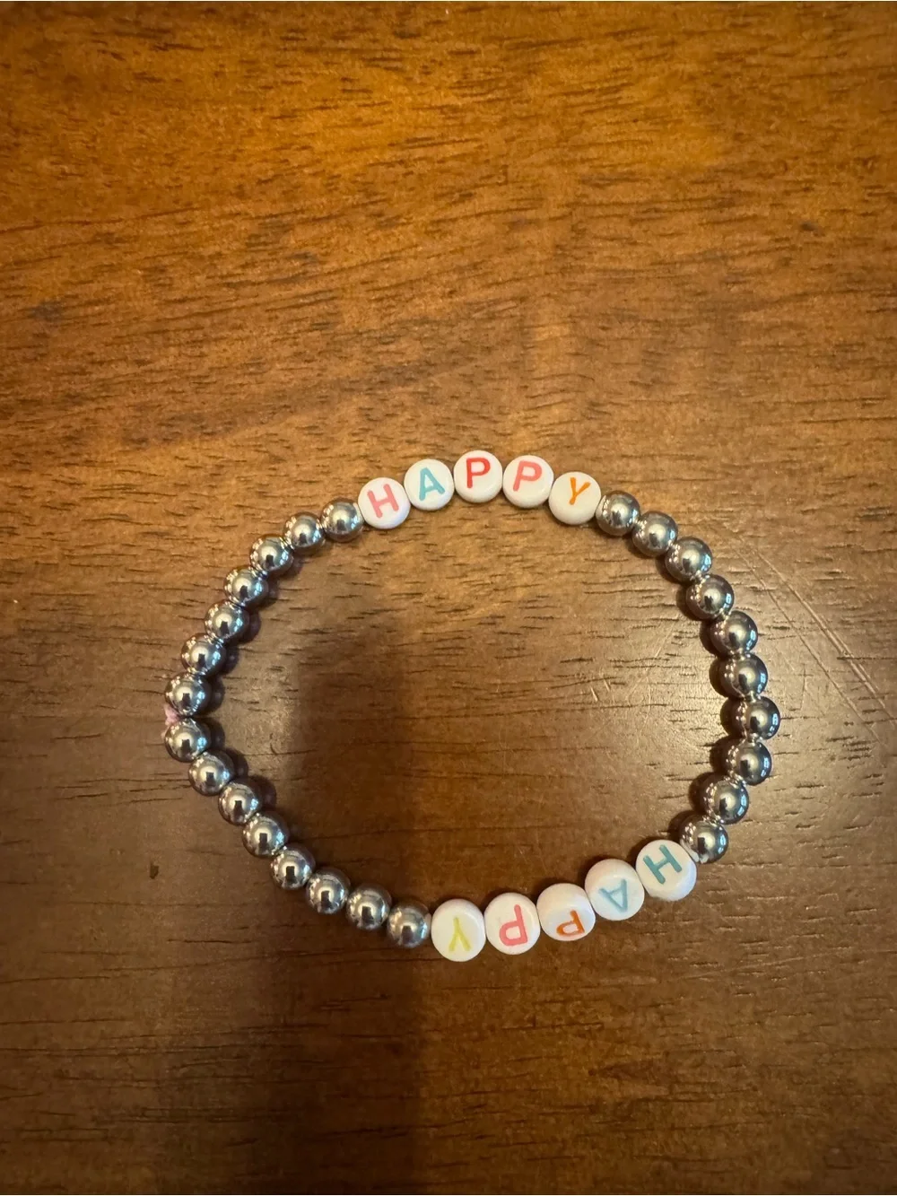 Handmade Happy Kids Bracelet